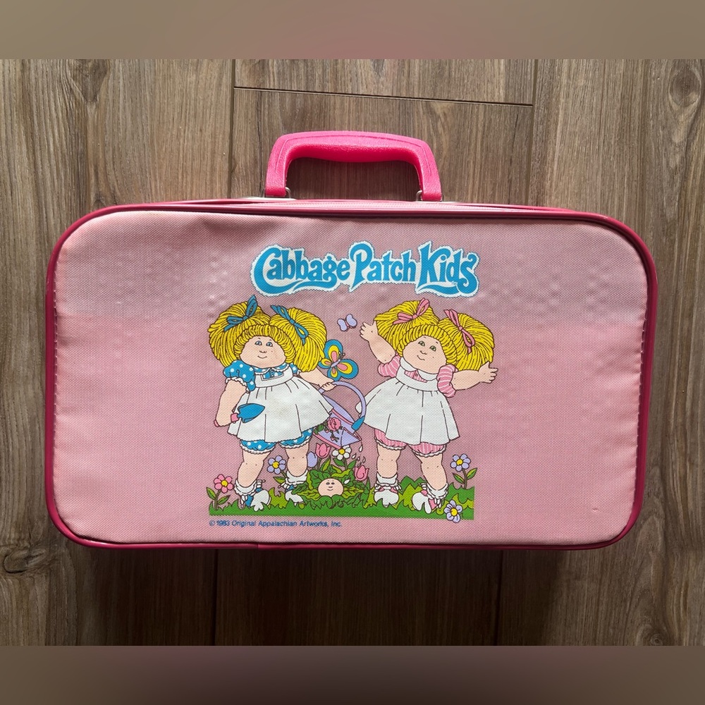Vintage Cabbage Patch Kids Pink Suitcase 1983
Children's Collector Luggage